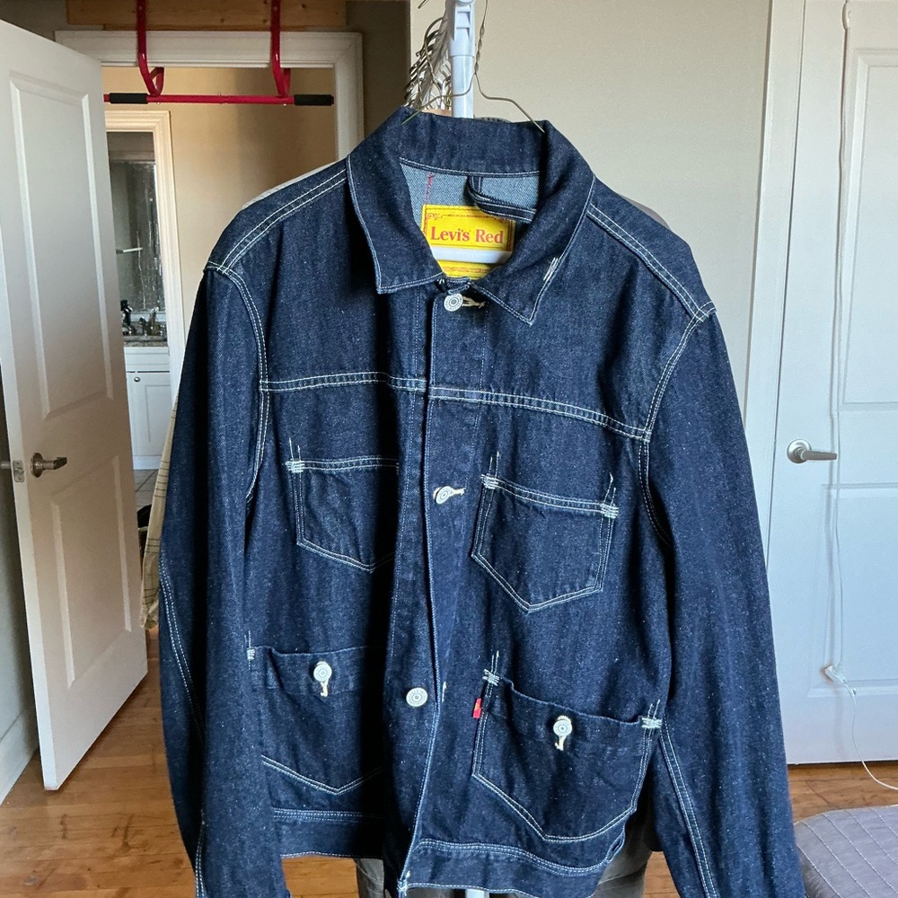 Levi's Men's Denim Jacket - Dark Blue